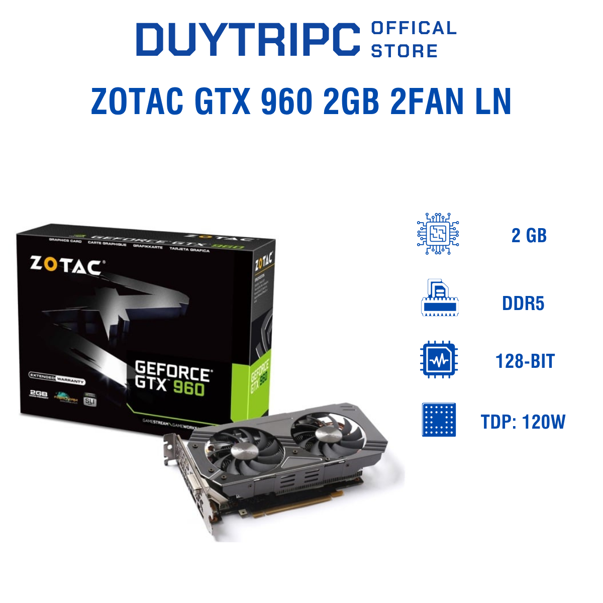 Zotac GTX 960 2GB 2Fan LN